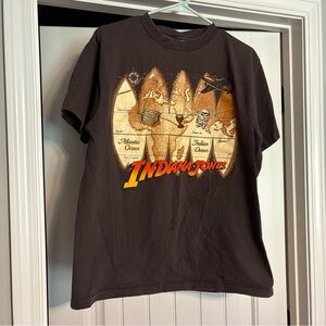 Indiana Jones Vtg 80s Belton T-Shirt Single Stitch USA Made - Men’s Large